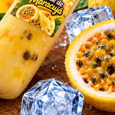 Geladinho Mousse de Maracujá (imagem ilustrativa)