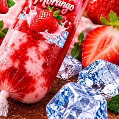 Geladinho Morango (imagem ilustrativa)